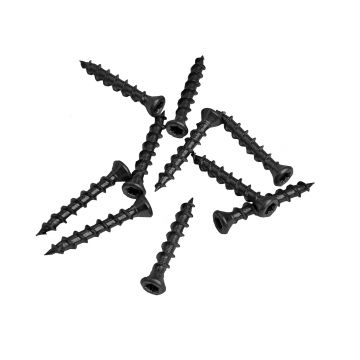 Stainless Steel Screw 4 x 18,5 mm Black – 100 pcs