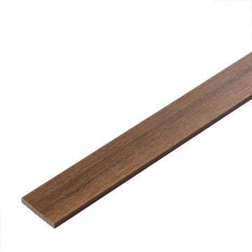 Listwa Kompozytowa Prosta Premium Teak 50x10 mm - dł. 2,4m