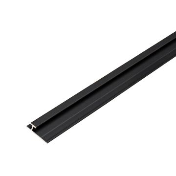 Aluminum H-Joint Trim 3.5 mm for Wall Panels Black Matt – 2,9 m