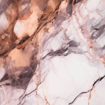 Wall Panel XXL Breccia Copper Glossy 120 x 280 cm 3 mm (B)