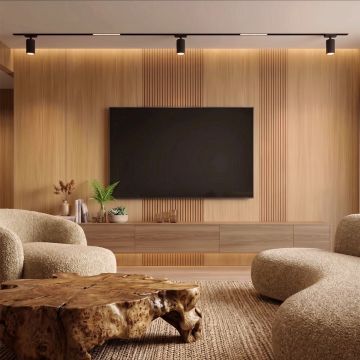Wall Panel SPC Golden Oak Matt 8 mm – 90.5 x 280 cm