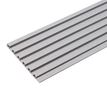 SPC Wall Slats Low Profile Dark Tweed Matt 1.2 x 15.5 cm – 2.8 m
