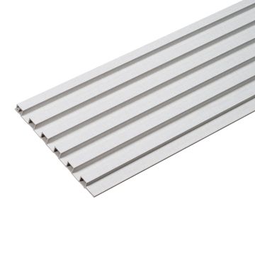 SPC Wall Slats Low Profile Light Tweed Matt 1.2 x 15.5 cm – 2.8 m