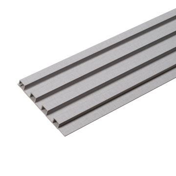SPC Wall Slats High Profile Dark Tweed Matt 1.7 x 14.9 cm – 2.8 m