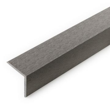 Listwa Kompozytowa Kątowa Standard/3D Szary - dł. 2,4m