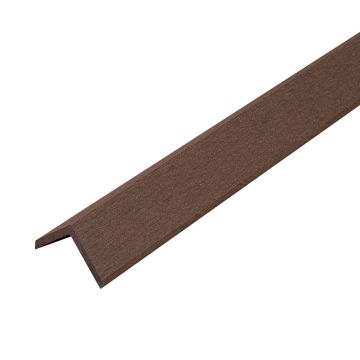 Corner Trim Timber Warm Ebony 50x50 mm – 2,4 m 