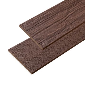WPC Flat Skirting Trim Solid XL Brown 140x10 mm – 3 m WPC Flat Skirting Trim Solid XL Brown 140x10 mm – 3 m