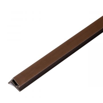 Listwa Kompozytowa Lamelowa typu F Premium Walnut 36,5 x 49,5 mm – dł. 2,9 m