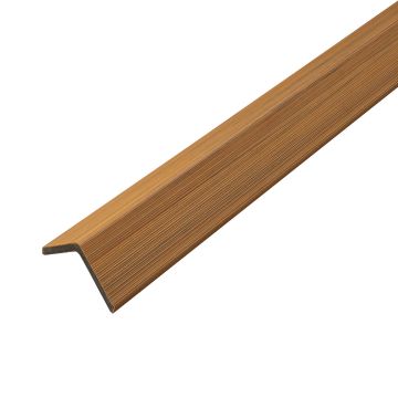 Composite Corner Trim Premium Natural Oak 50x50 mm - 2,9 m