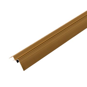 Internal Corner Aluminium Profile 3.5 mm for Wall Panels Gold Matt – 2,9 m