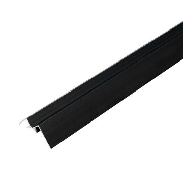 Internal Corner Aluminium Profile 4.5 mm for Wall Panels Black Matt – 2,9 m