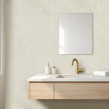Wall Panel SPC Limestone Beige Stone Matt 120 x 280 cm 4 mm