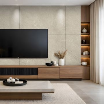 Wall Panel SPC Monreale Beige Stone Matt 60 x 120 cm 4 mm