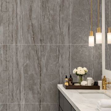 Wall Panel SPC Monza Black Stone Matt 60 x 120 4 mm