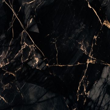 Wall Panel XXL Portoro Black Glossy 120 x 280 cm 3 mm (B)