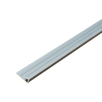 Aluminium Edge Trim Profile 3.5 mm for Wall Panels Dark Gray Matt – 2.9 m