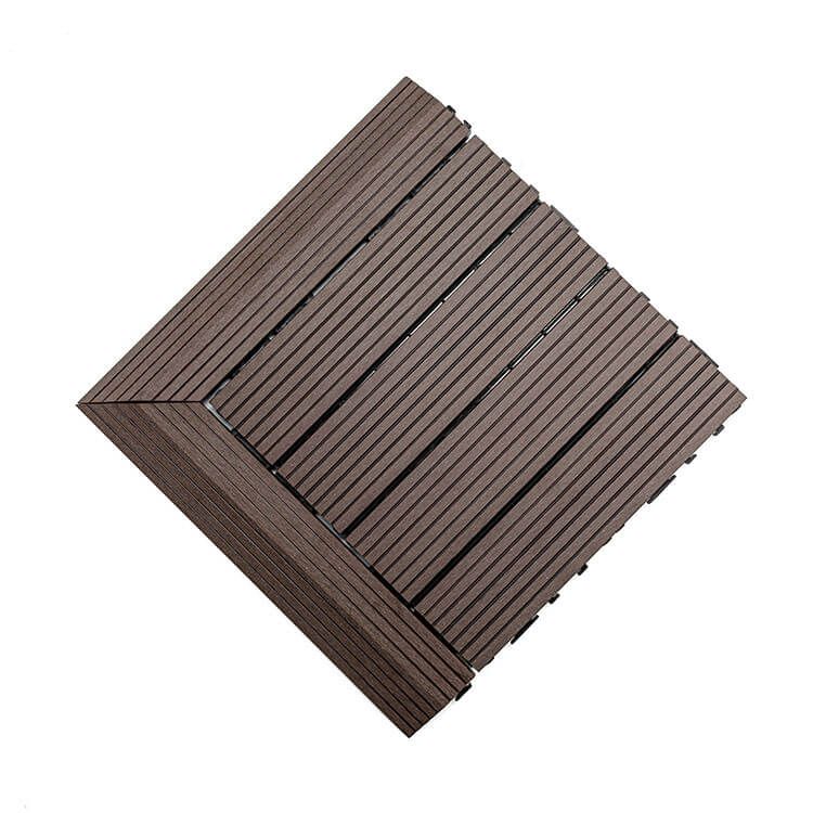 Podest Tarasowy Kompozytowy Ciemny Brąz 30 x 30 x 2,5cm