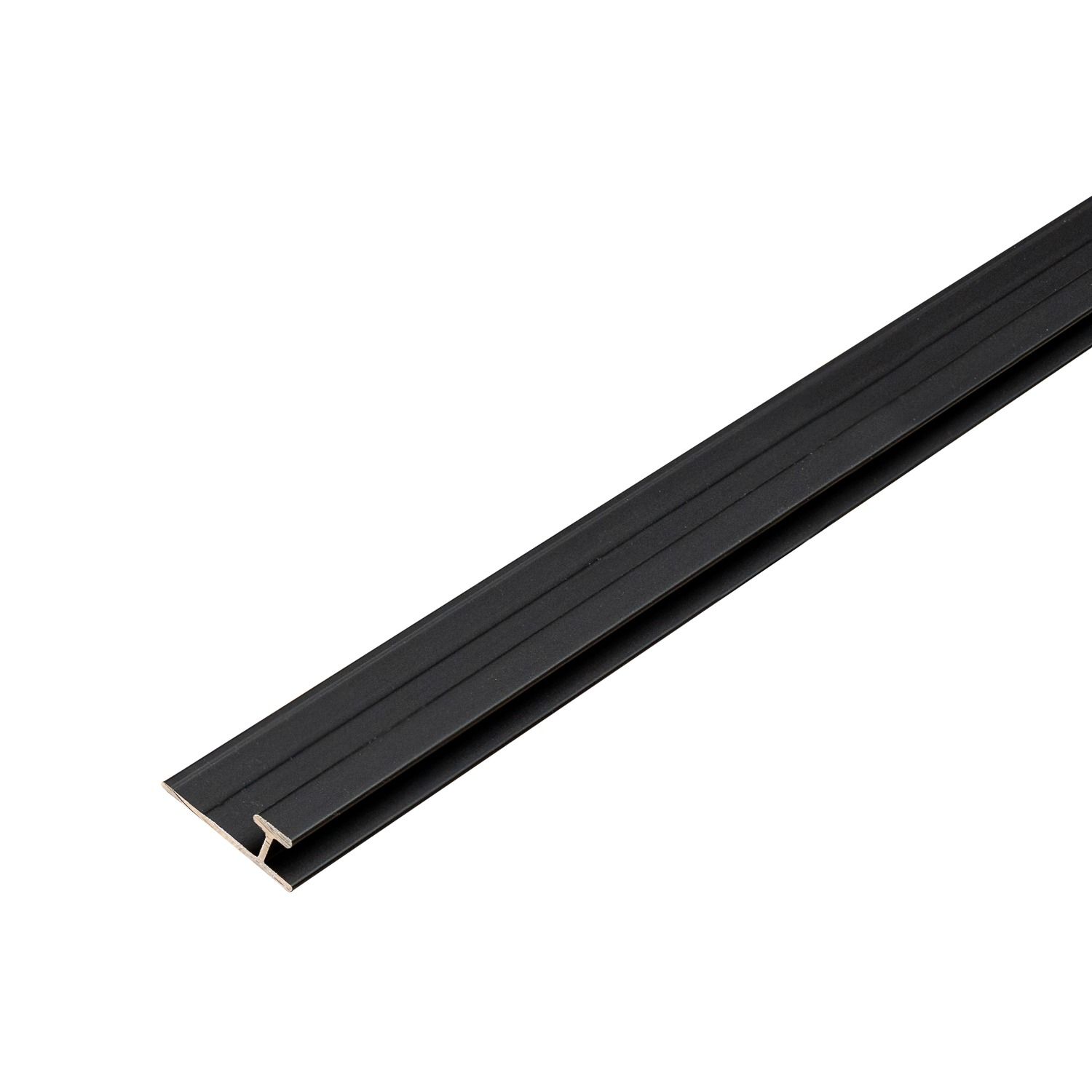 Aluminum H-Joint Trim 3.5 mm for Wall Panels Black Matt – 2,9 m Aluminum H-Joint Trim 3.5 mm for Wall Panels Black Matt – 2,9 m