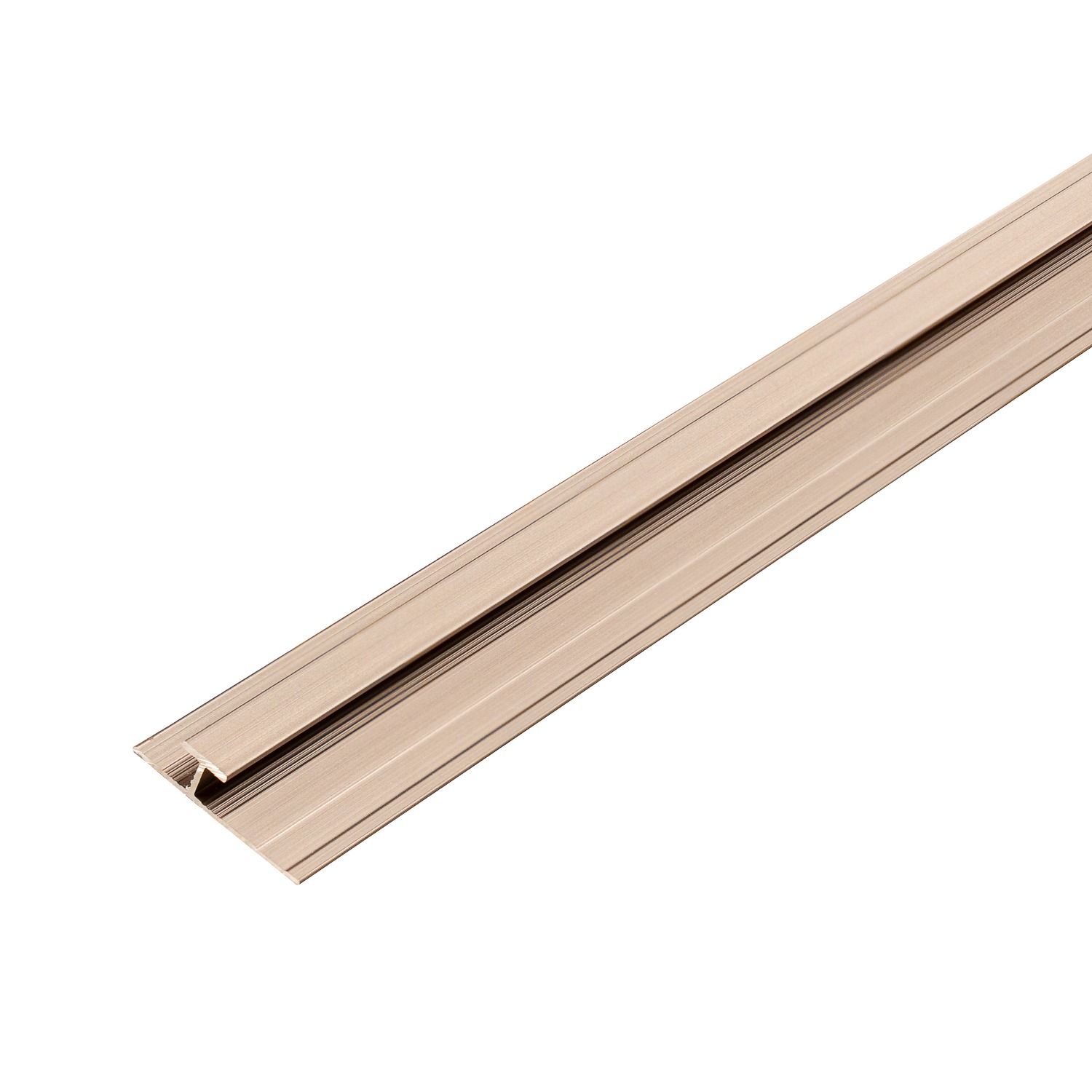 Aluminum H-Joint Trim 4.5 mm for Wall Panels Copper Matt – 2,9 m