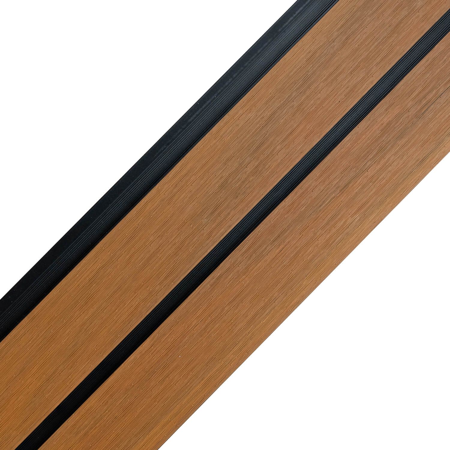 Slatted Fence Board DOU Premium Amber / Black - 1,8 m