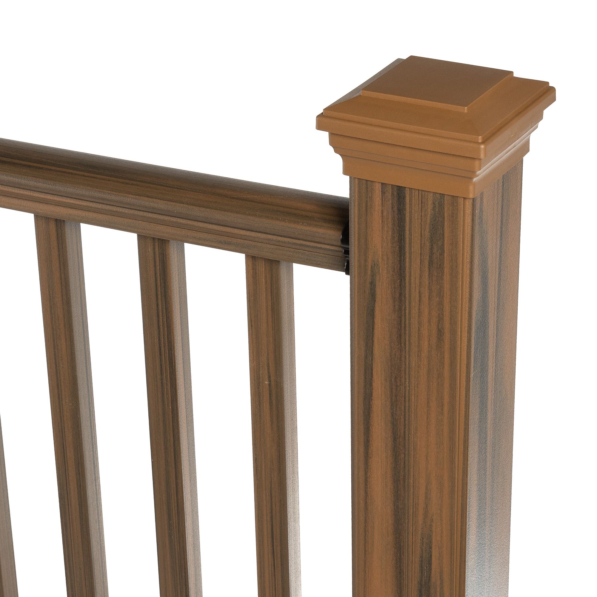 Balustrada kompozytowa Teak 140 x 113 cm (1 słupek)