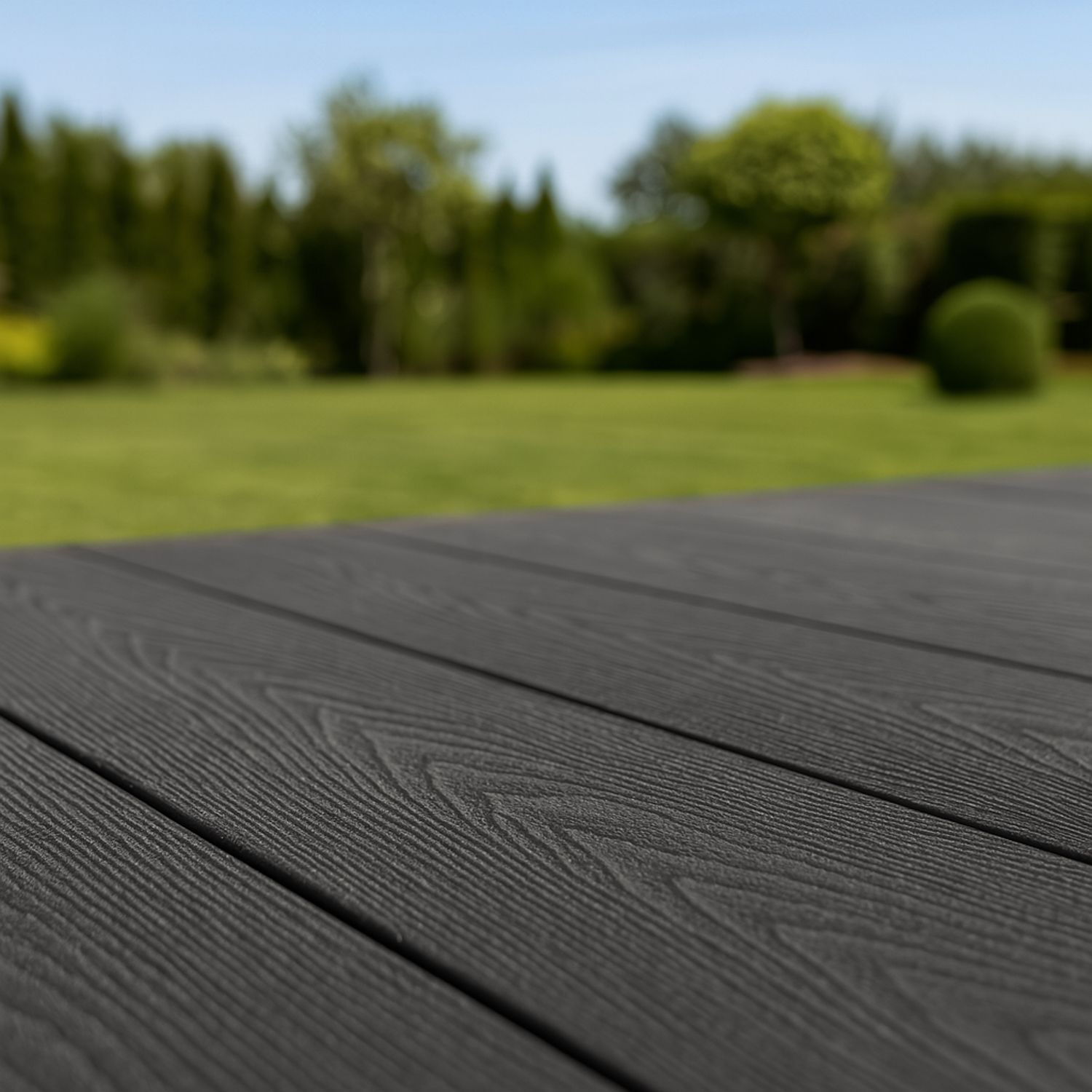 Deska Tarasowa Kompozytowa 3D Classic Antracyt – dł. 3 m