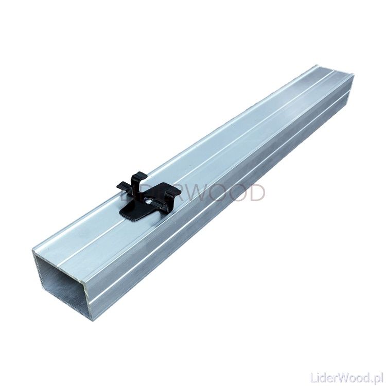 Klips ze stali nierdzewnej L-8 do deski Standard i Premium + wkręt – 100 szt. (CZARNY) Klips ze stali nierdzewnej L-8 do deski Standard i Premium + wkręt – 100 szt. (CZARNY)