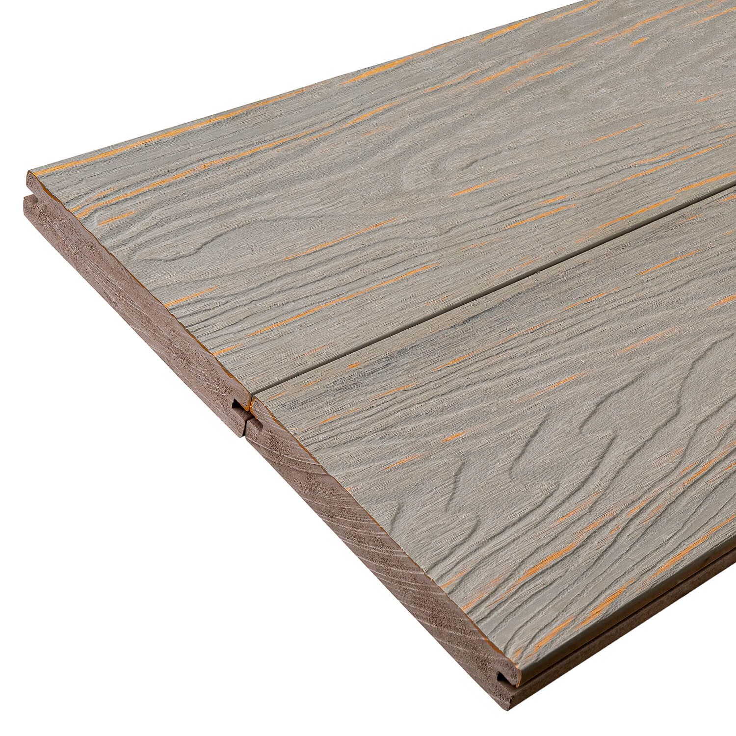 Solid ASA Decking Board Grey – 4 m Solid ASA Decking Board Grey – 4 m