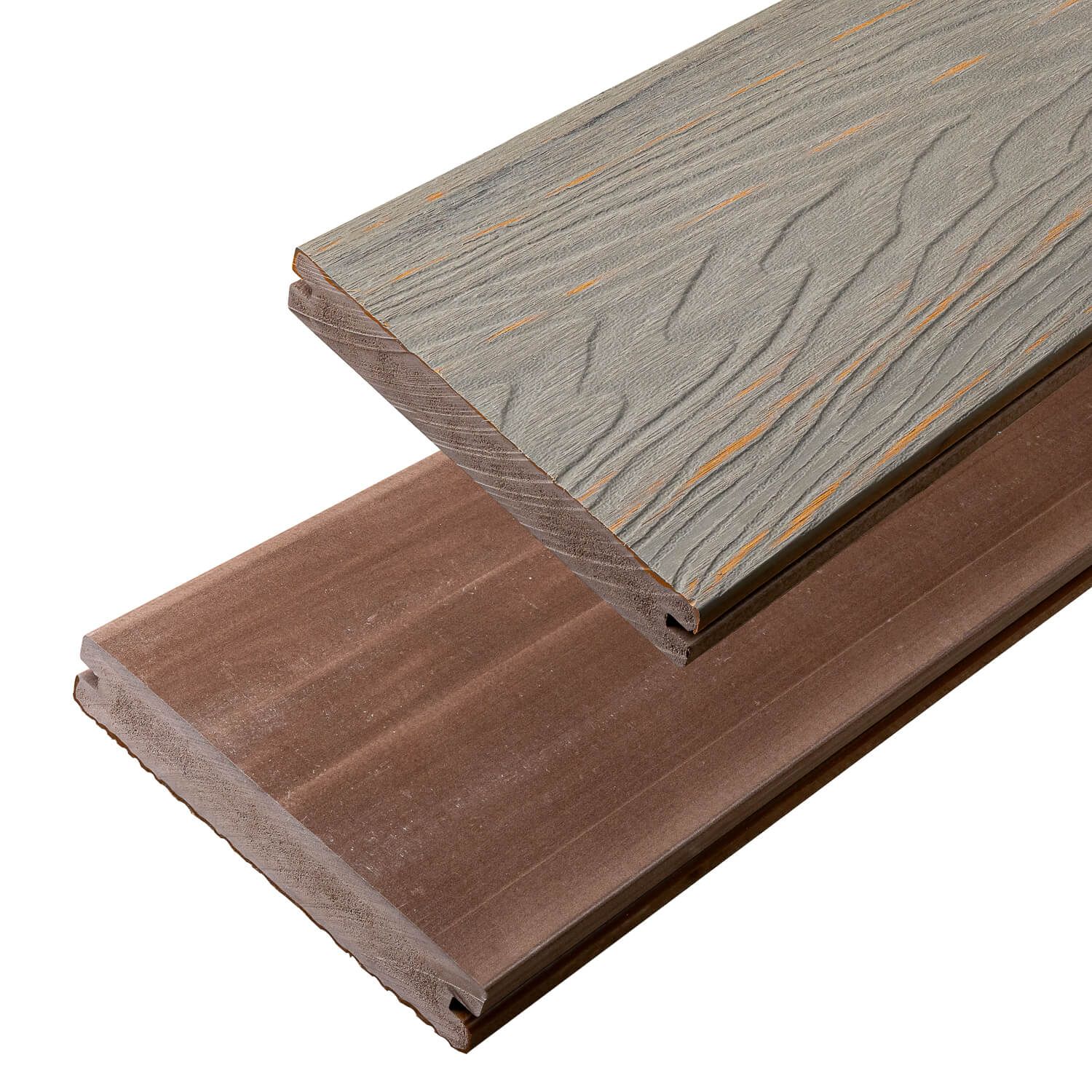Solid ASA Decking Board Grey – 4 m Solid ASA Decking Board Grey – 4 m