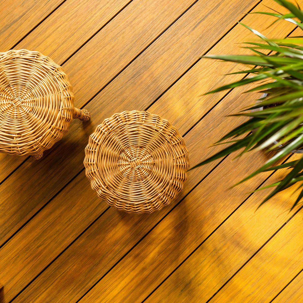 Deska Tarasowa Kompozytowa Premium Amber / Antique – dł. 2,8 m