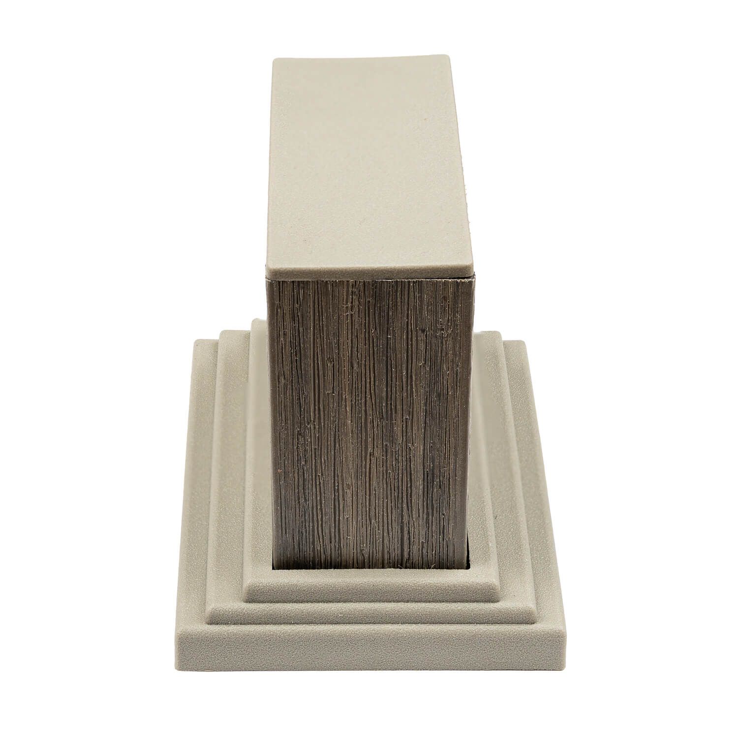 Premium Antique End Cap for Decorative Profiles 9 x 4 cm