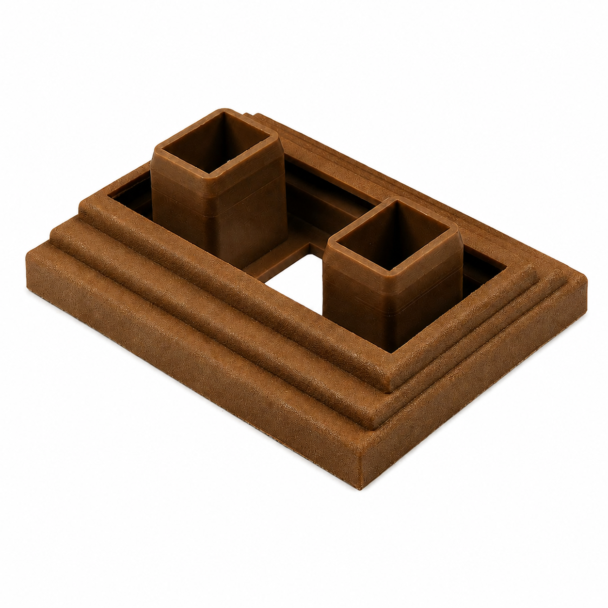 Premium Teak Fixing Element for Decorative Profiles 9 x 4 cm Premium Teak Fixing Element for Decorative Profiles 9 x 4 cm