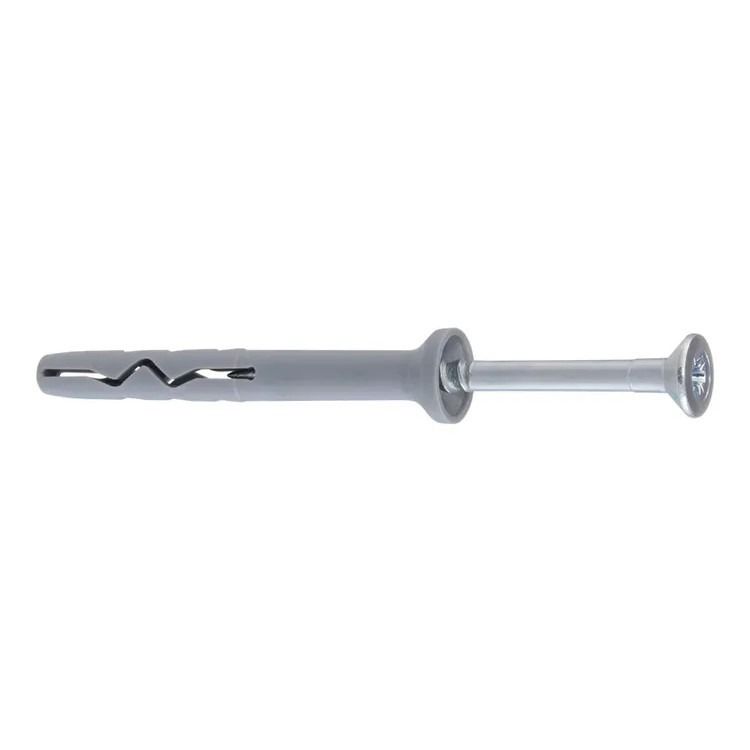 Hammer-in Expansion Anchor 6 x 80 mm + Countersunk Head Screw PZ2 – 100 pc.