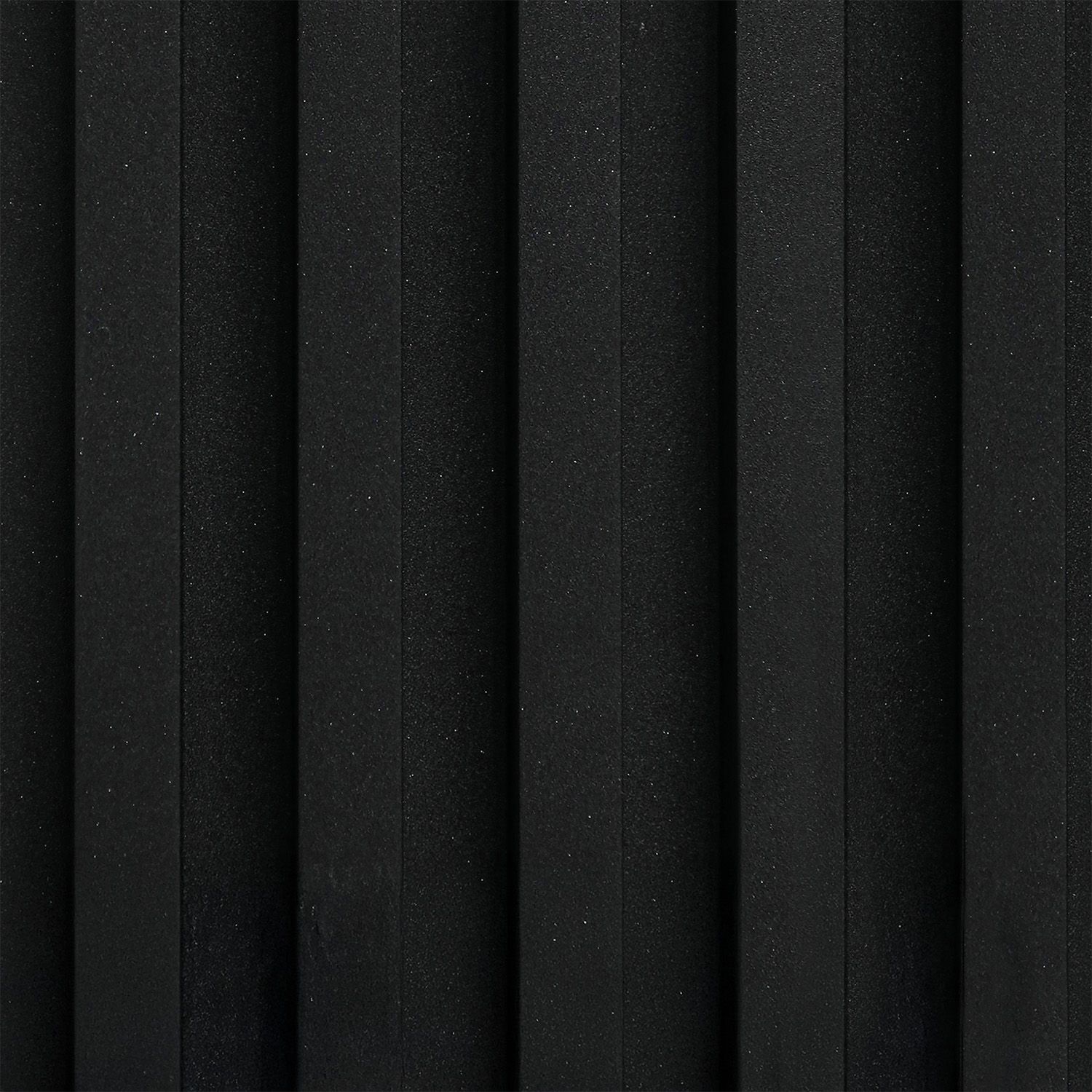 Lamele Ścienne Dekoracyjne Czarny Brokat 2,4 x 16,8 cm – dł. 2,7 m