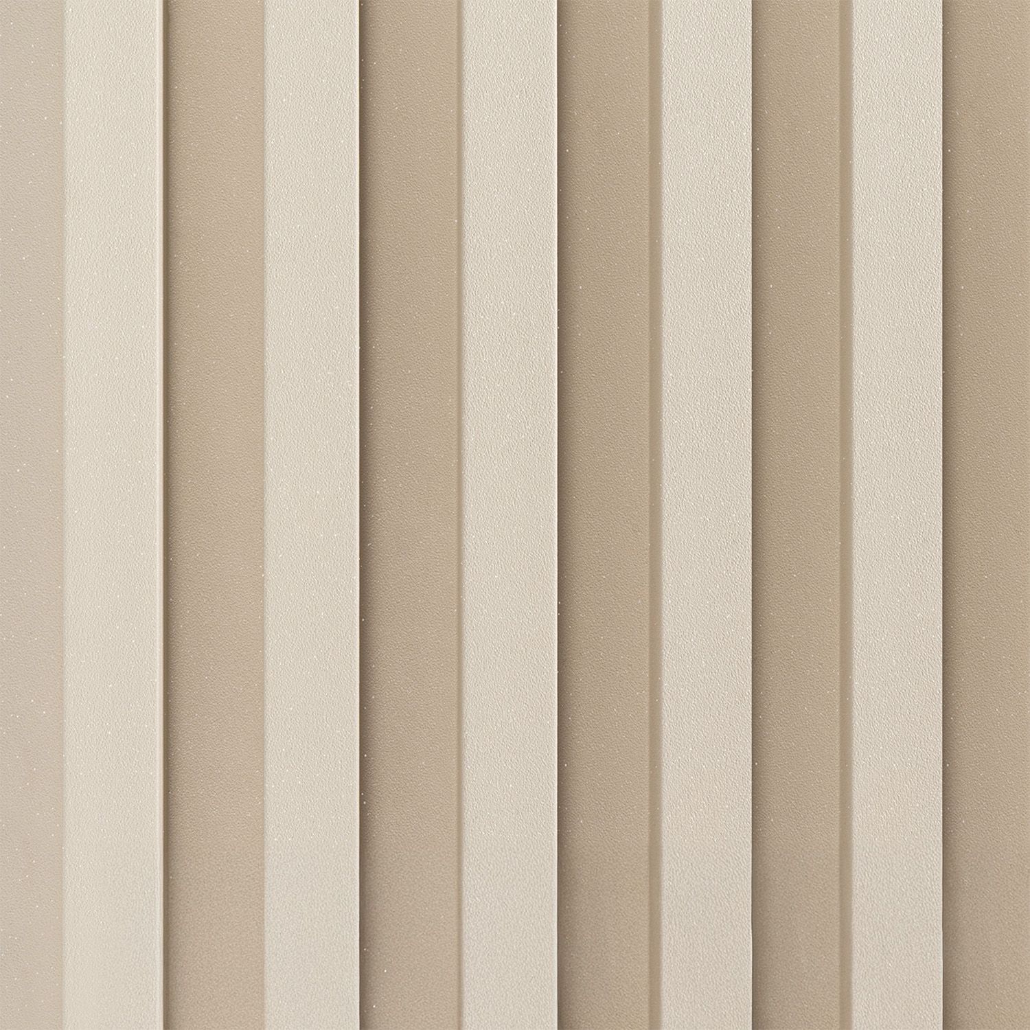 Listwa Lamelowa Zakończeniowa Ecru Brokat 2,4 x 4,3 cm – dł. 2,7 m