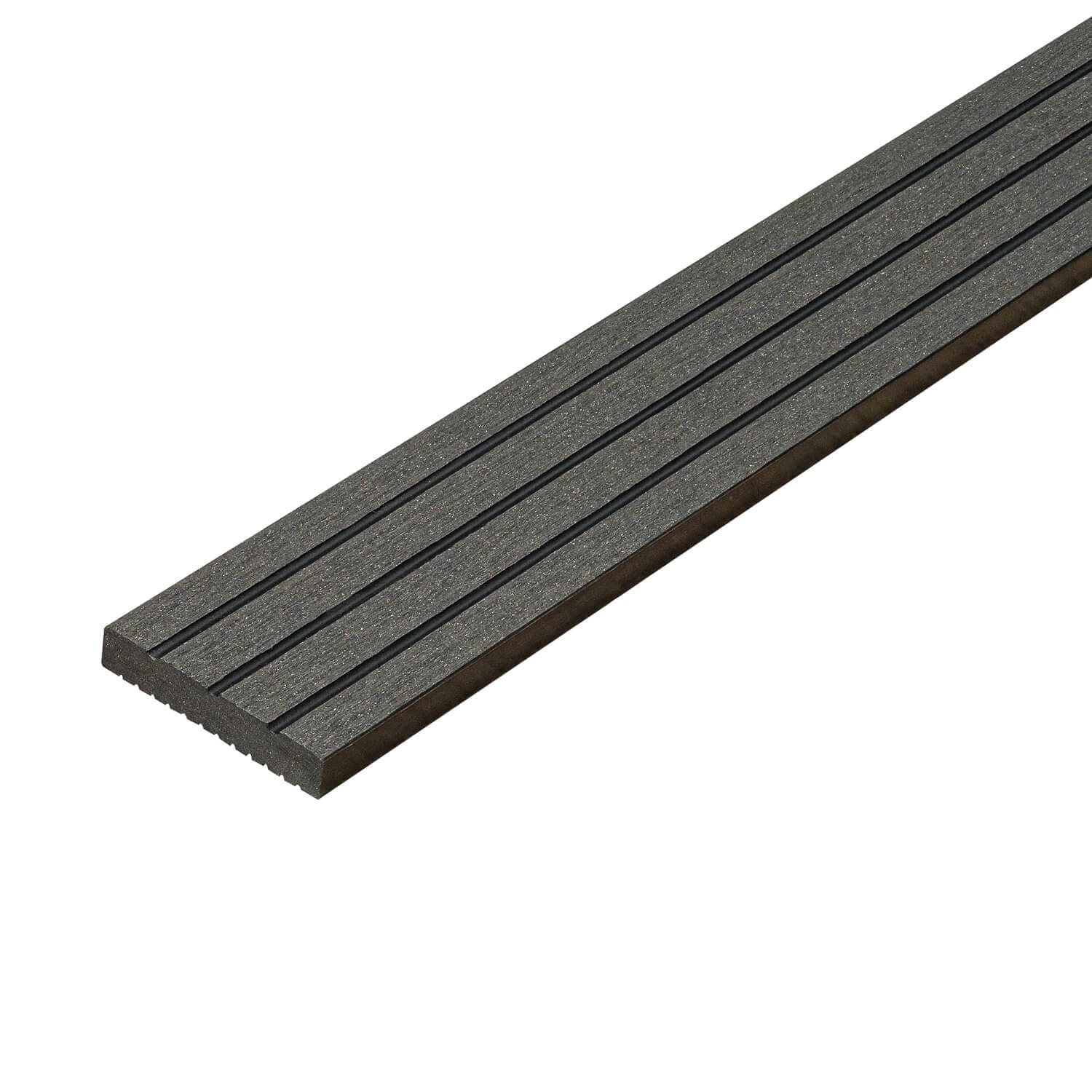 Skirting Trim WPC Timber Graphite 50x10 mm - 2,4 m Skirting Trim WPC Timber Graphite 50x10 mm - 2,4 m