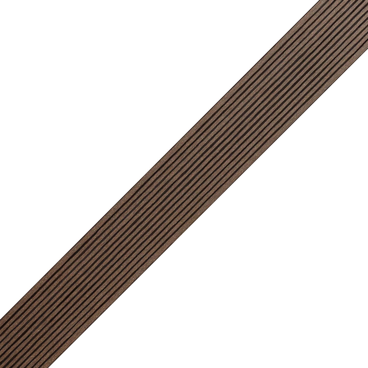 Skirting Trim WPC Timber Ebony 50x10 mm - 2,4 m