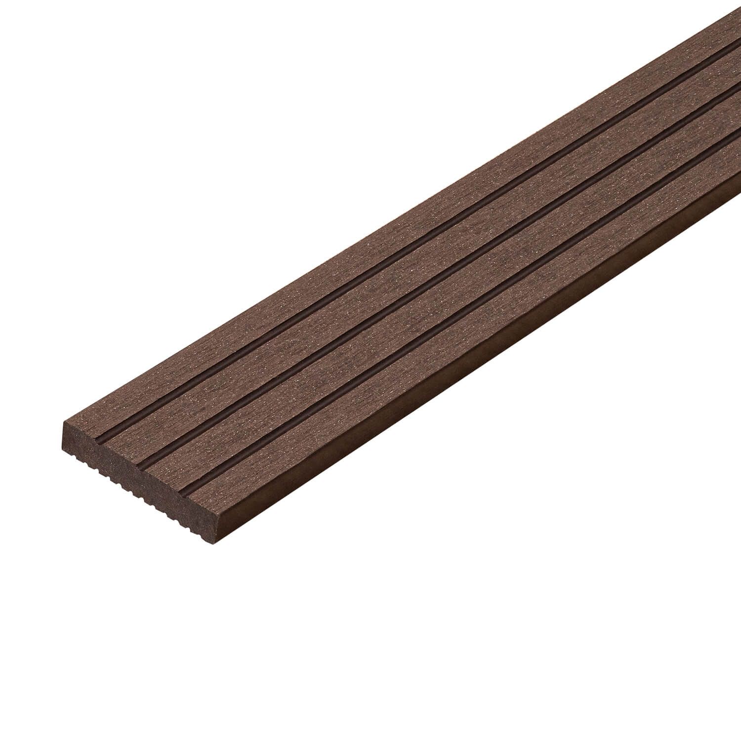 Skirting Trim WPC Timber Ebony 50x10 mm - 2,4 m