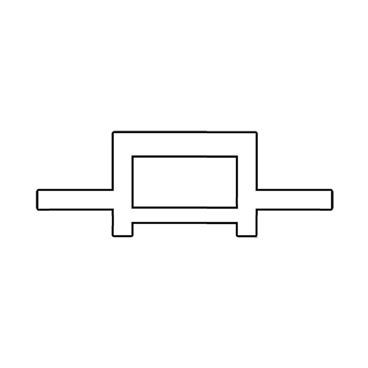 Listwa Kompozytowa Łączeniowa Lamelowa Premium Redwood – dł. 2,9 m