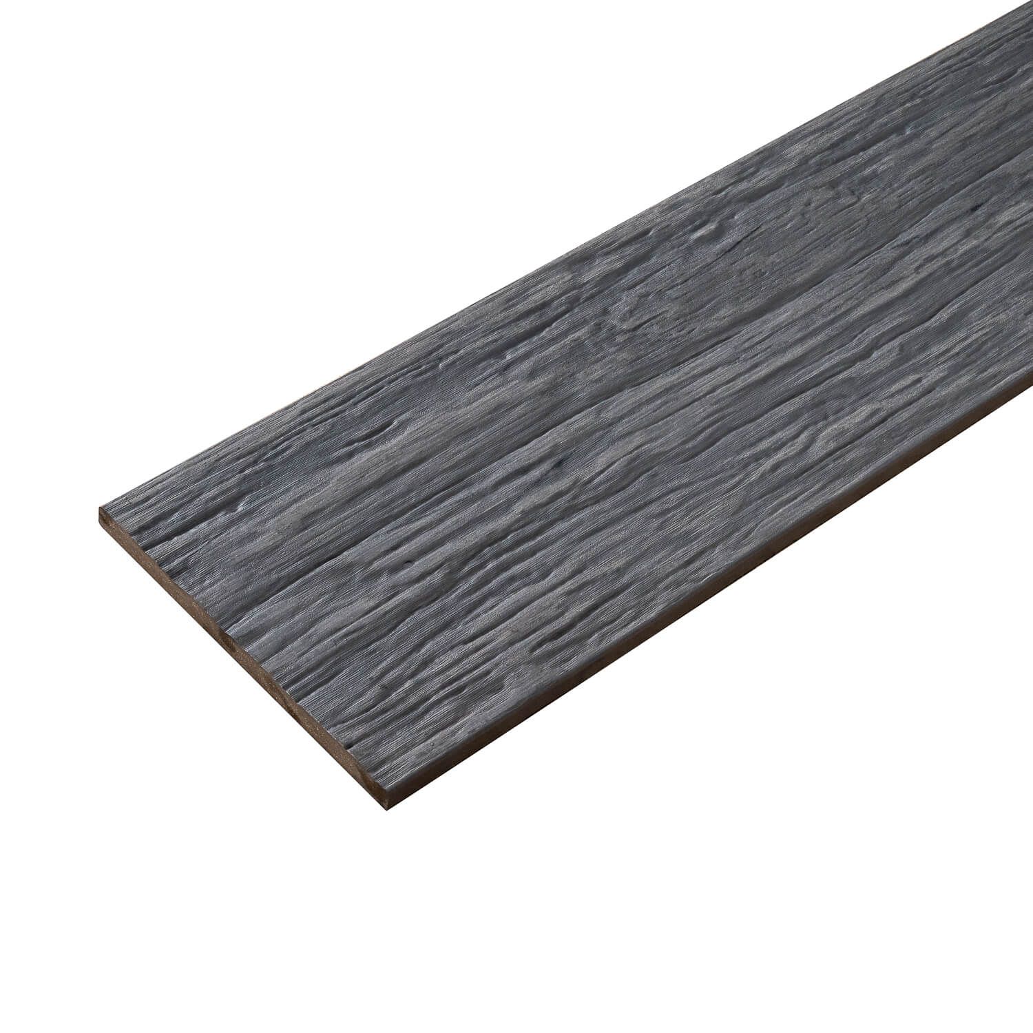 WPC Flat Skirting Trim Solid XL Gray 140x10 mm – 3 m WPC Flat Skirting Trim Solid XL Gray 140x10 mm – 3 m