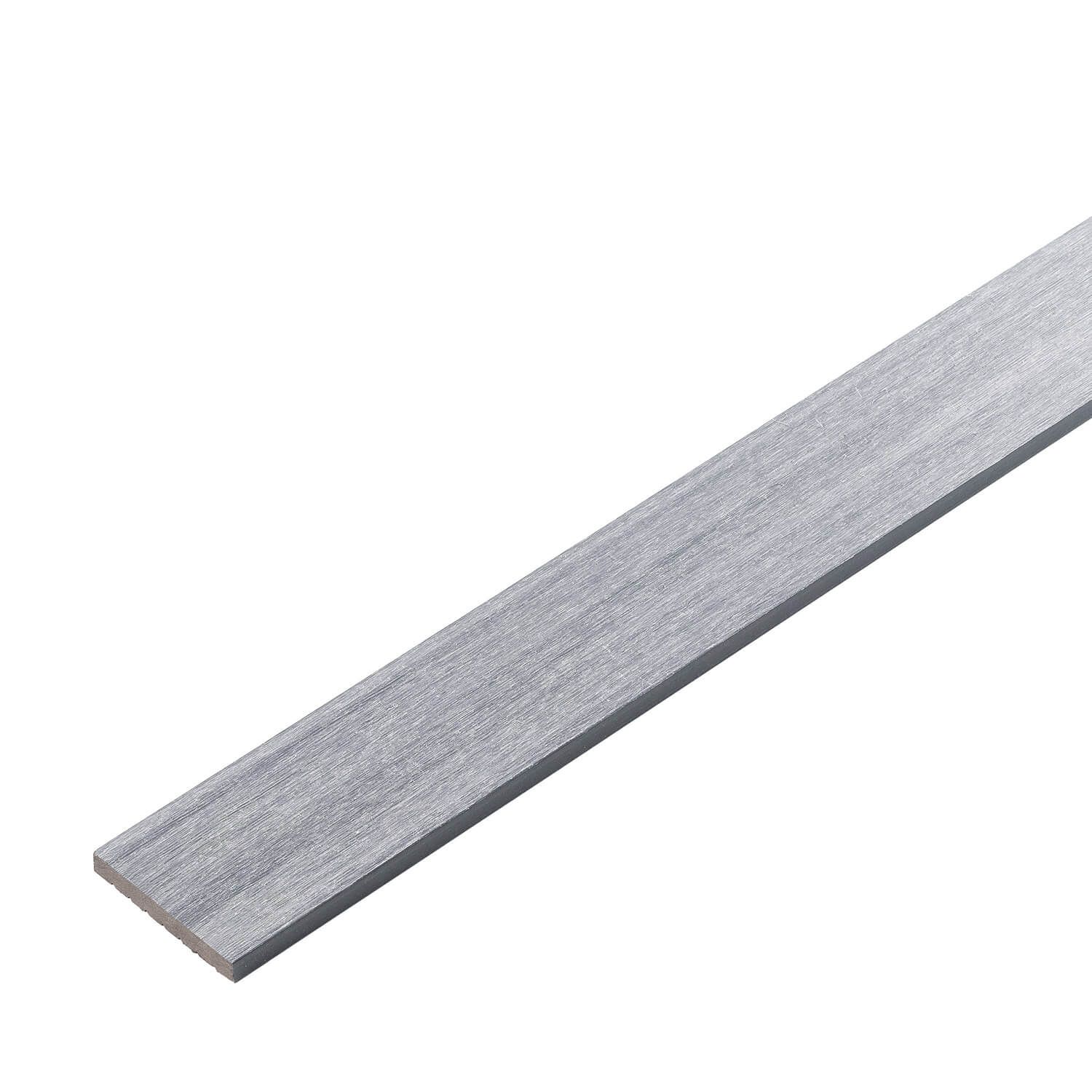Skirting Trim WPC Premium Light Gray 70x10 mm - 2,9 m Skirting Trim WPC Premium Light Gray 70x10 mm - 2,9 m