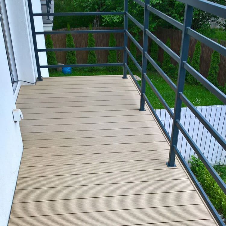 Zaślepka Do Deski Kompozytowej Standard 15 Miodowy Teak