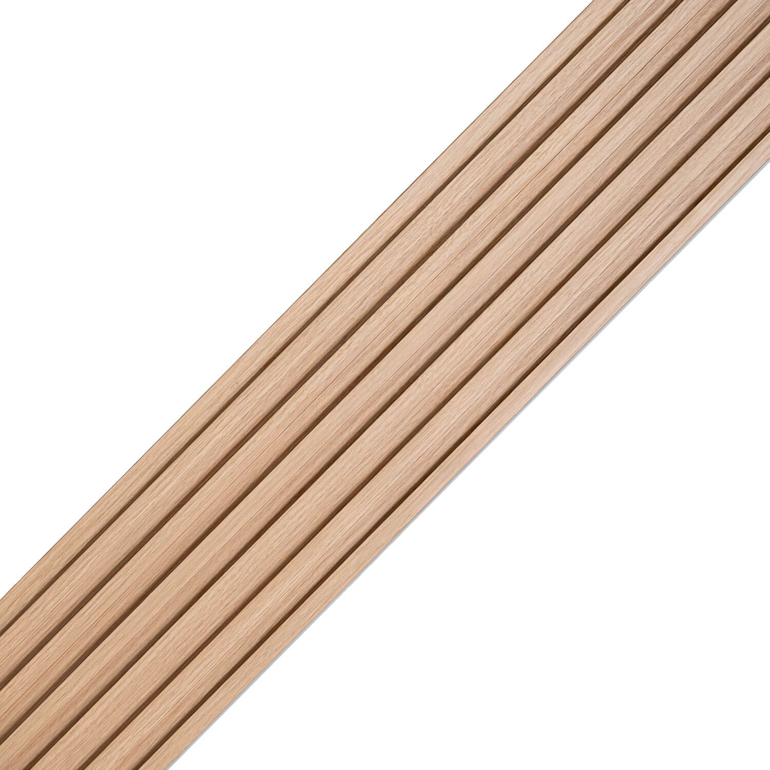 SPC Wall Slats Low Profile Natural Oak Matt 1.2 x 15.5 cm – 2.8 m SPC Wall Slats Low Profile Natural Oak Matt 1.2 x 15.5 cm – 2.8 m