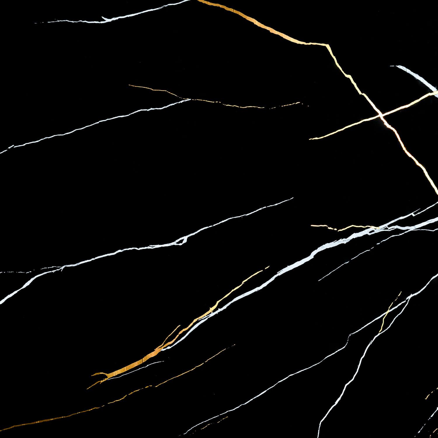 Wall Panel SPC Marquina Black Marble Glossy 120 x 280 cm 4 mm Wall Panel SPC Marquina Black Marble Glossy 120 x 280 cm 4 mm