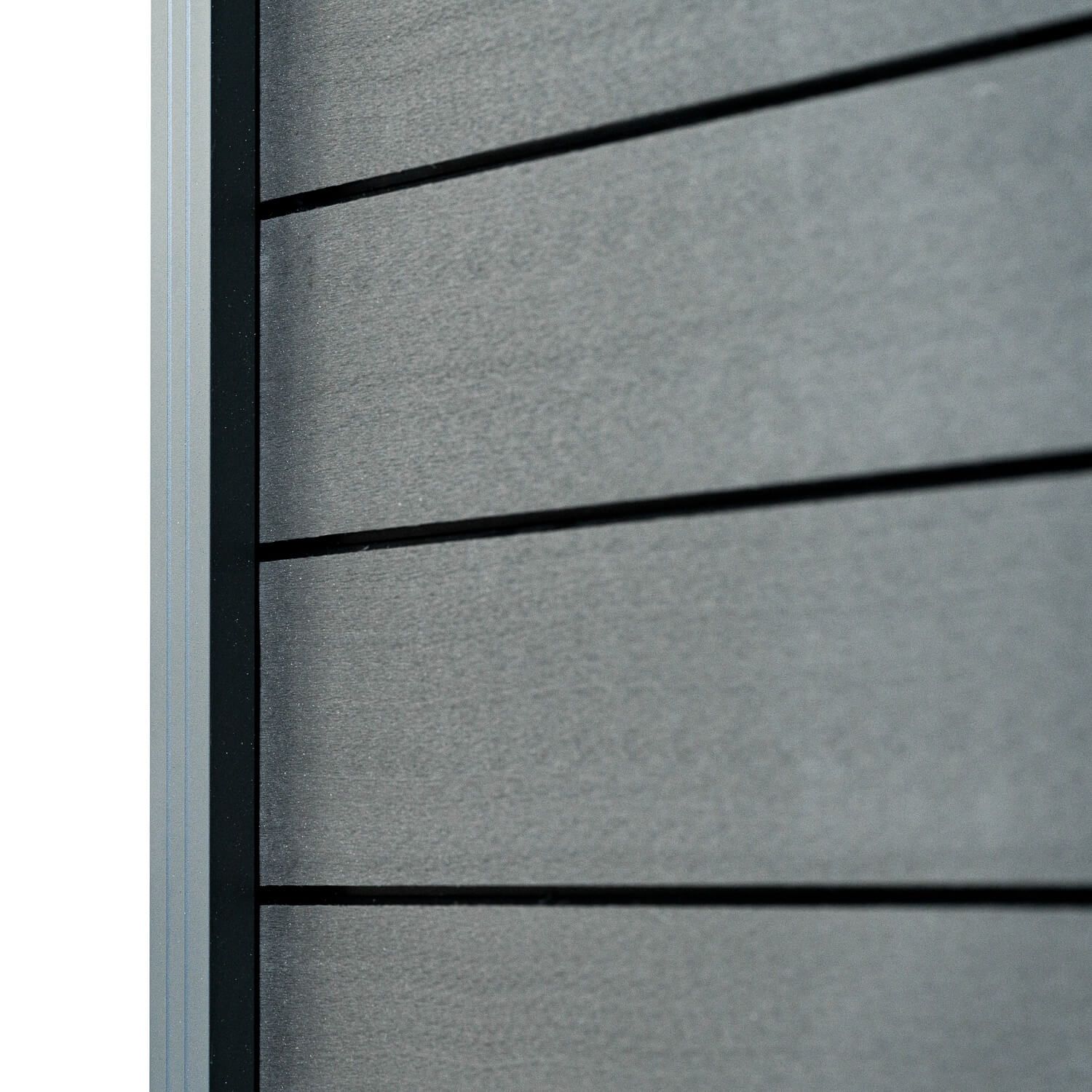 Panel ogrodzeniowy kompozytowy Standard Antracyt – 2 słupki Panel ogrodzeniowy kompozytowy Standard Antracyt – 2 słupki
