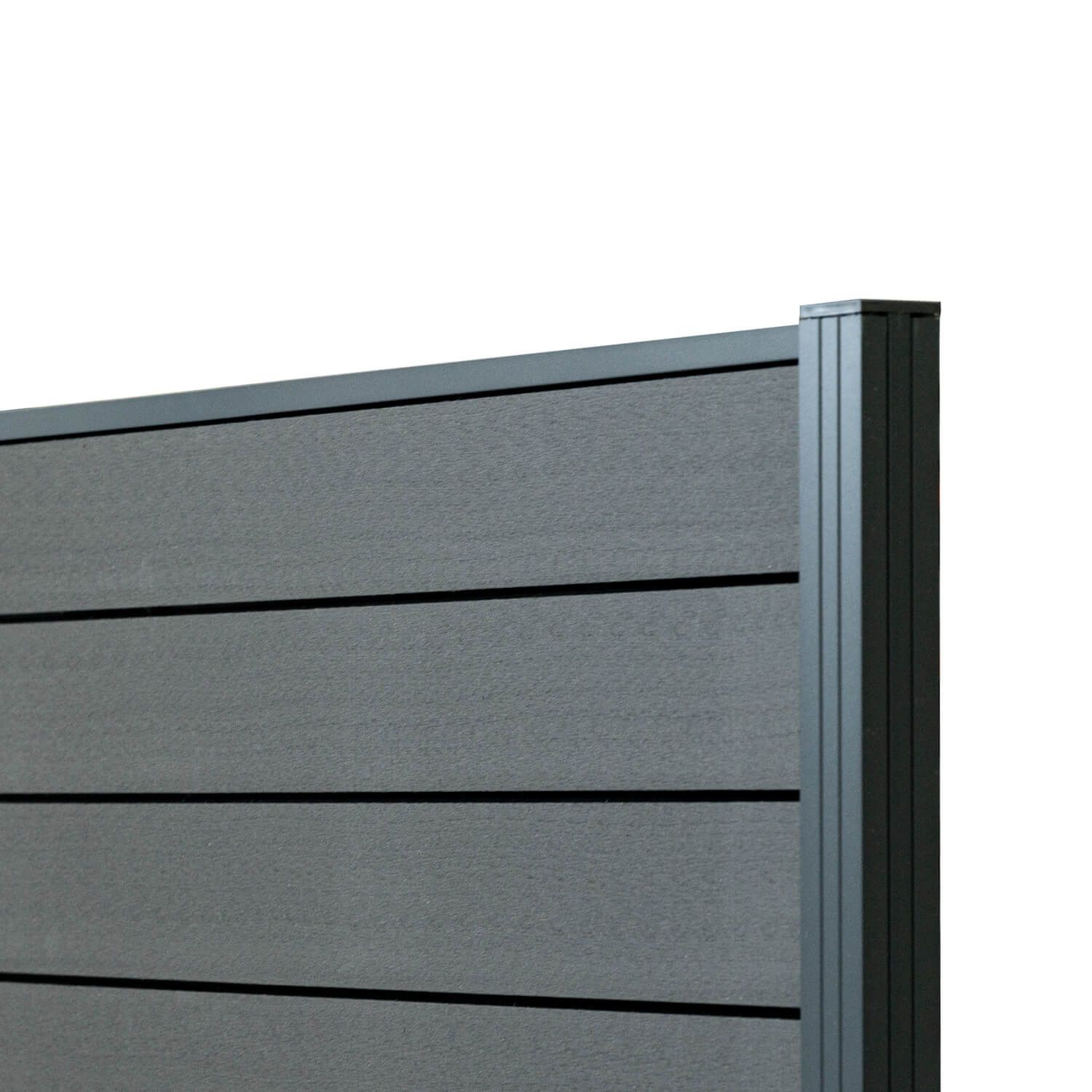 Standard WPC Fencing Panel Anthracite – 1 Post Standard WPC Fencing Panel Anthracite – 1 Post