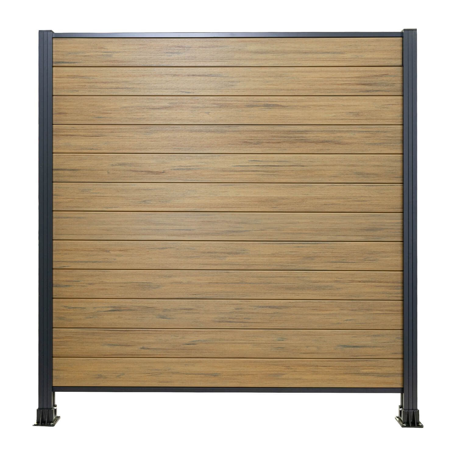 Panel ogrodzeniowy kompozytowy Premium Dąb Winchester – 2 słupki Panel ogrodzeniowy kompozytowy Premium Dąb Winchester – 2 słupki