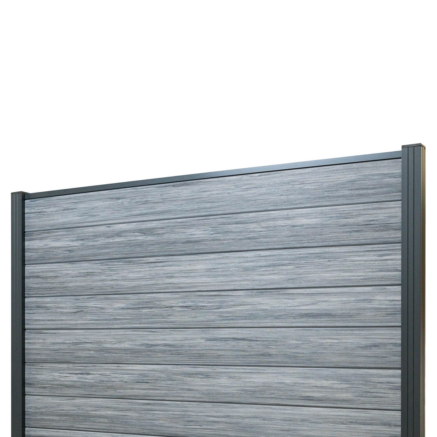 Panel ogrodzeniowy kompozytowy Premium Gray – 1 słupek Panel ogrodzeniowy kompozytowy Premium Gray – 1 słupek