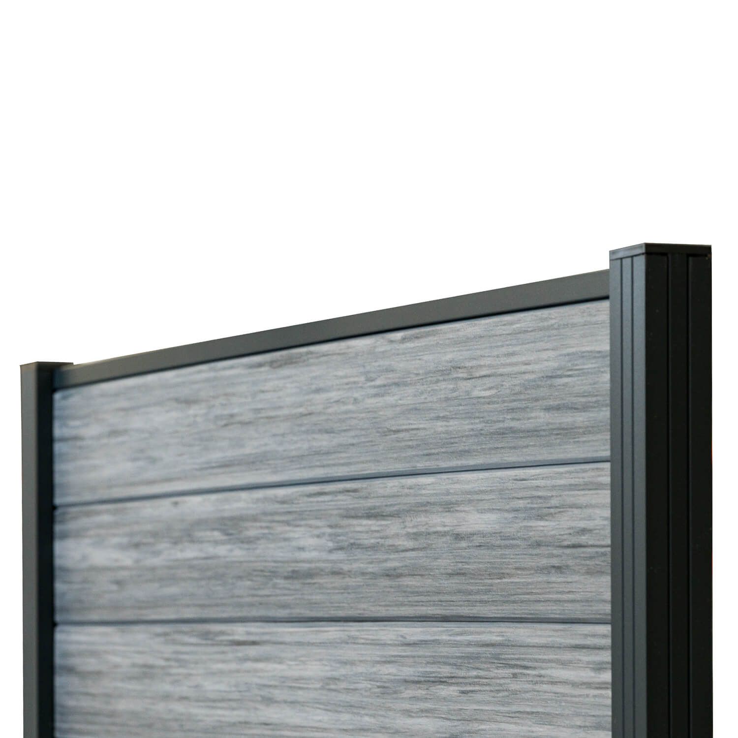 Panel ogrodzeniowy kompozytowy Premium Gray – 1 słupek Panel ogrodzeniowy kompozytowy Premium Gray – 1 słupek
