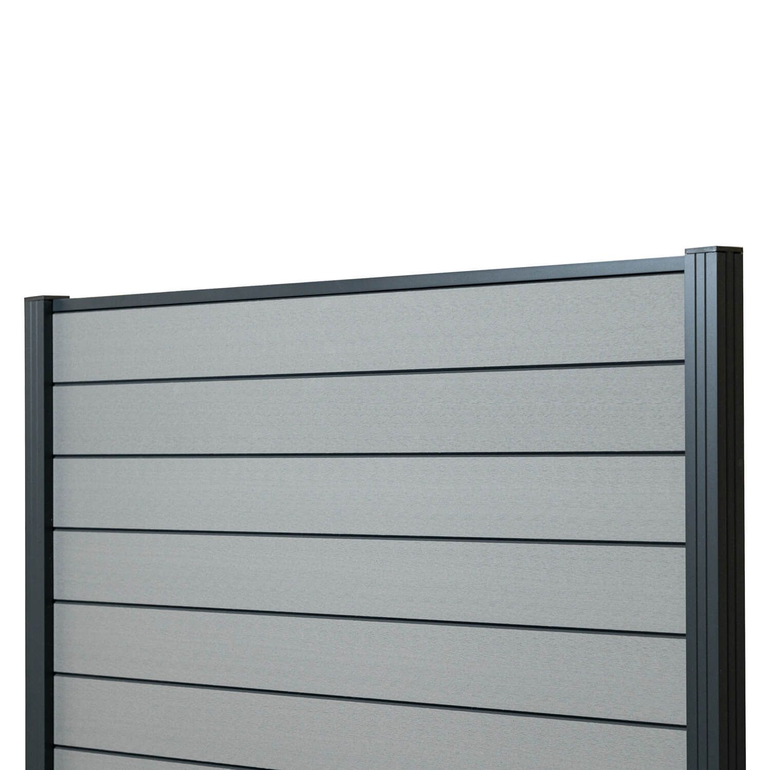 Standard WPC Fencing Panel Grey – 1 Post Standard WPC Fencing Panel Grey – 1 Post